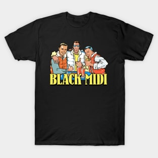 b l a c k  mi d i T-Shirt